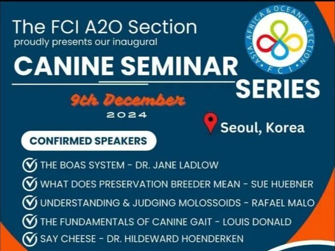 Seri Seminar Anjing 2024 Korea